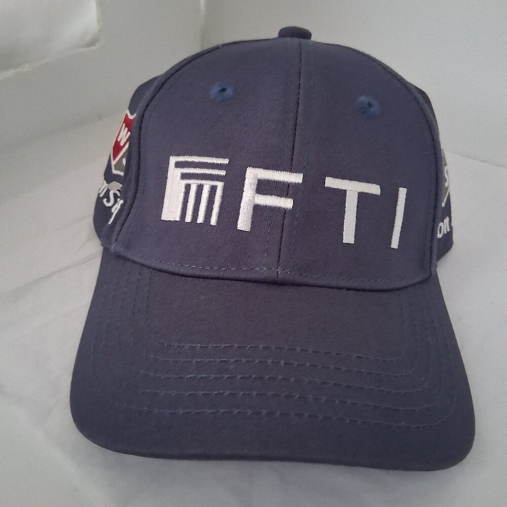 FTI Wilson Staff Harrington Golf Cap Color Blue/White Size One Size Fits NWOT